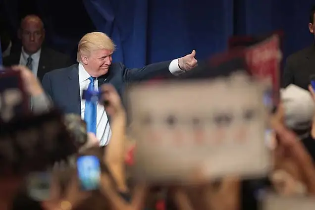 Trump in Wisconsin on October 17, 2016